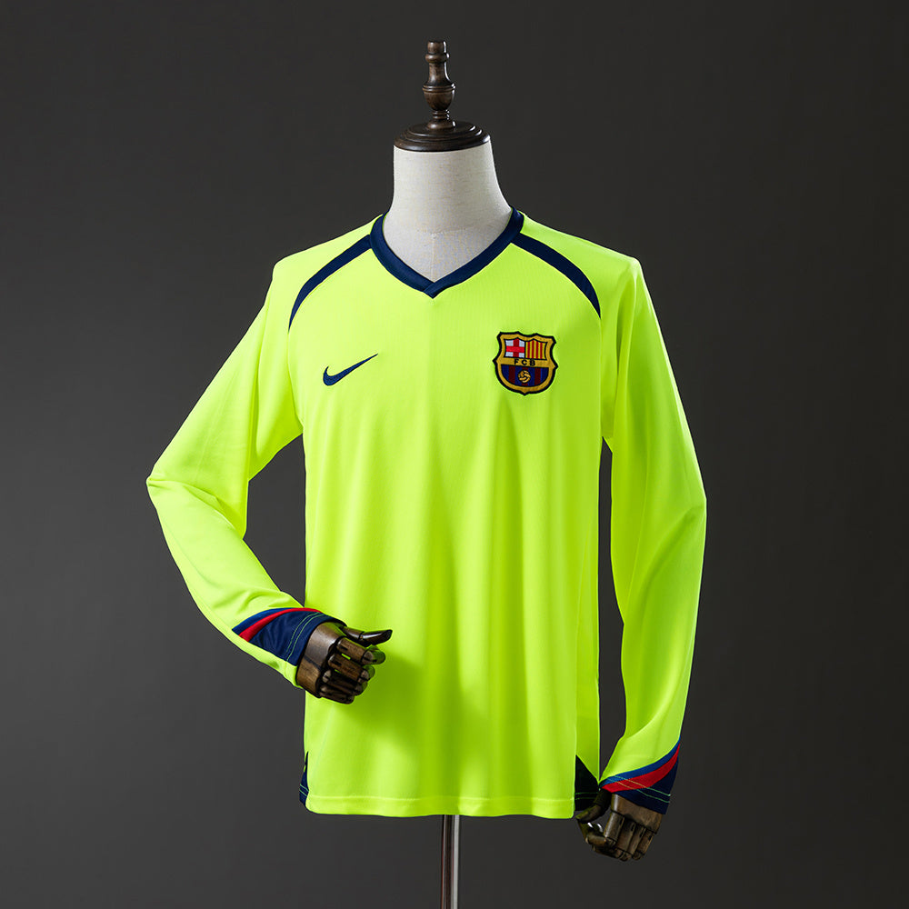Retro Barcelona 05/06 Away Shirt Long Sleeve