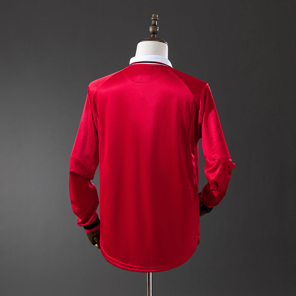 Retro Manchester United 99/00 Home Long Sleeve
