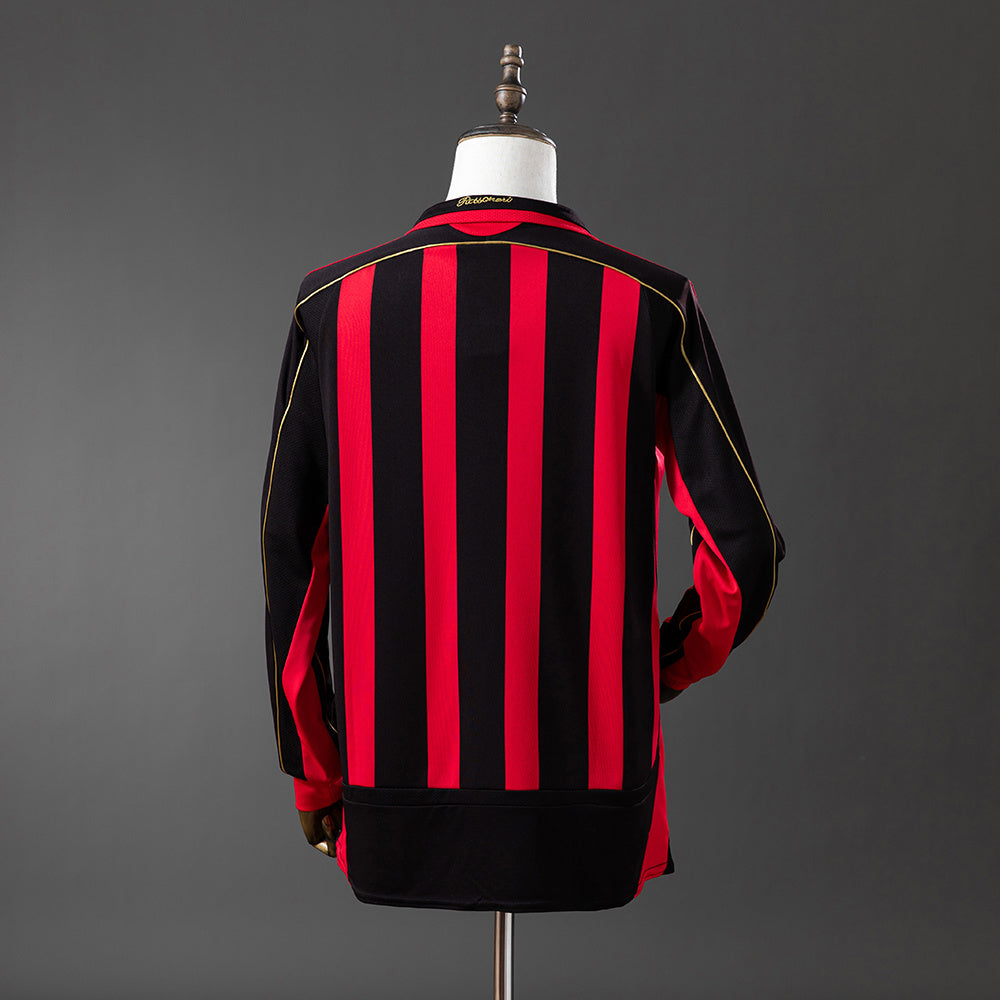 Retro 06/07 AC Milan Long Sleeve Home