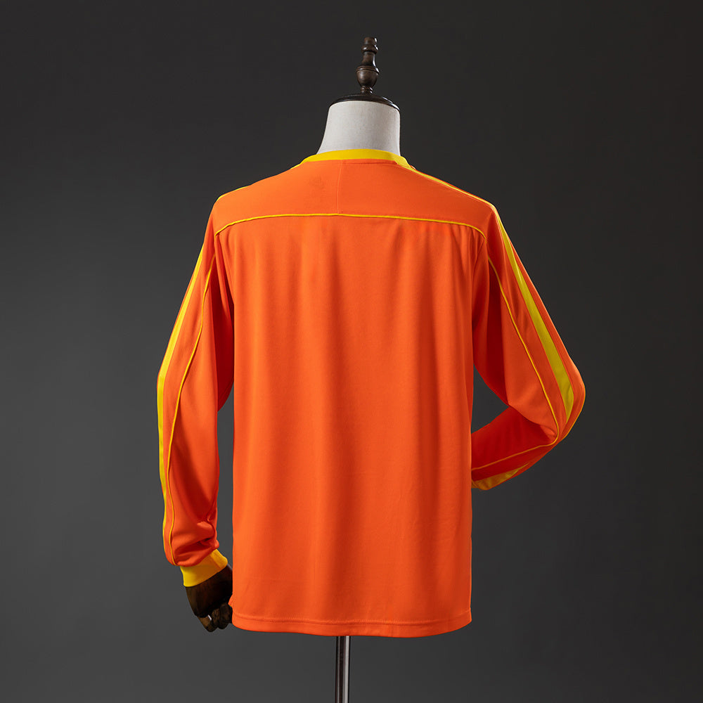 Brazil 1998 Goalkeeper Long Sleeve Retro Jersey