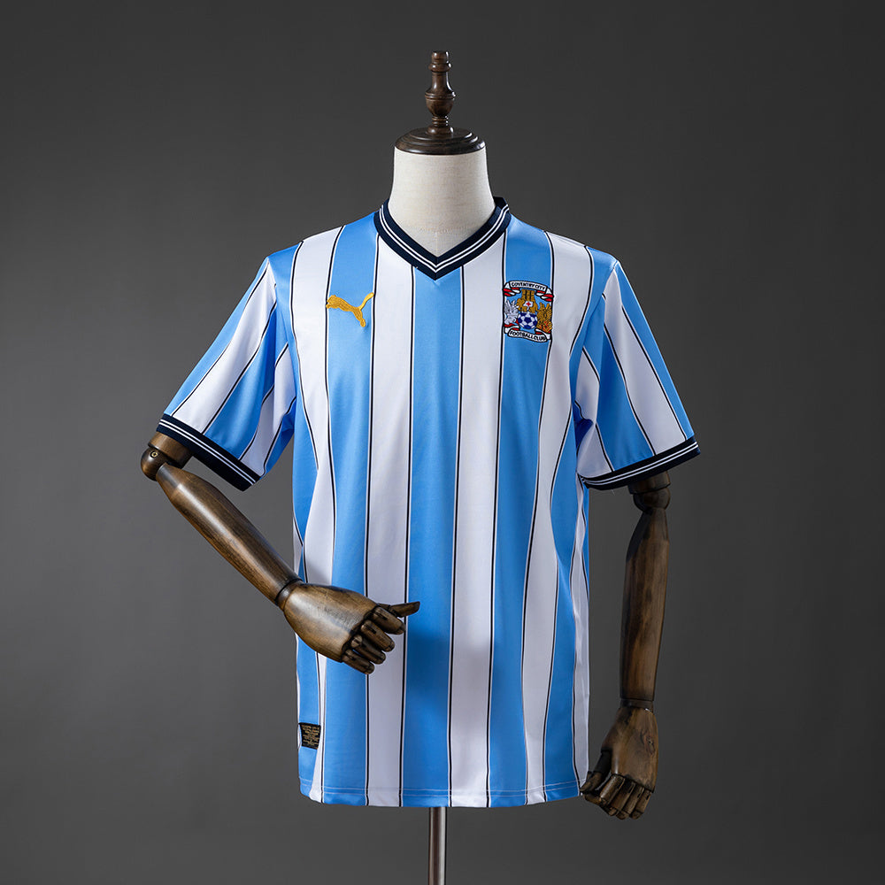 Coventry City 11/12 25th Anniversary Edition Home Retro Jersey