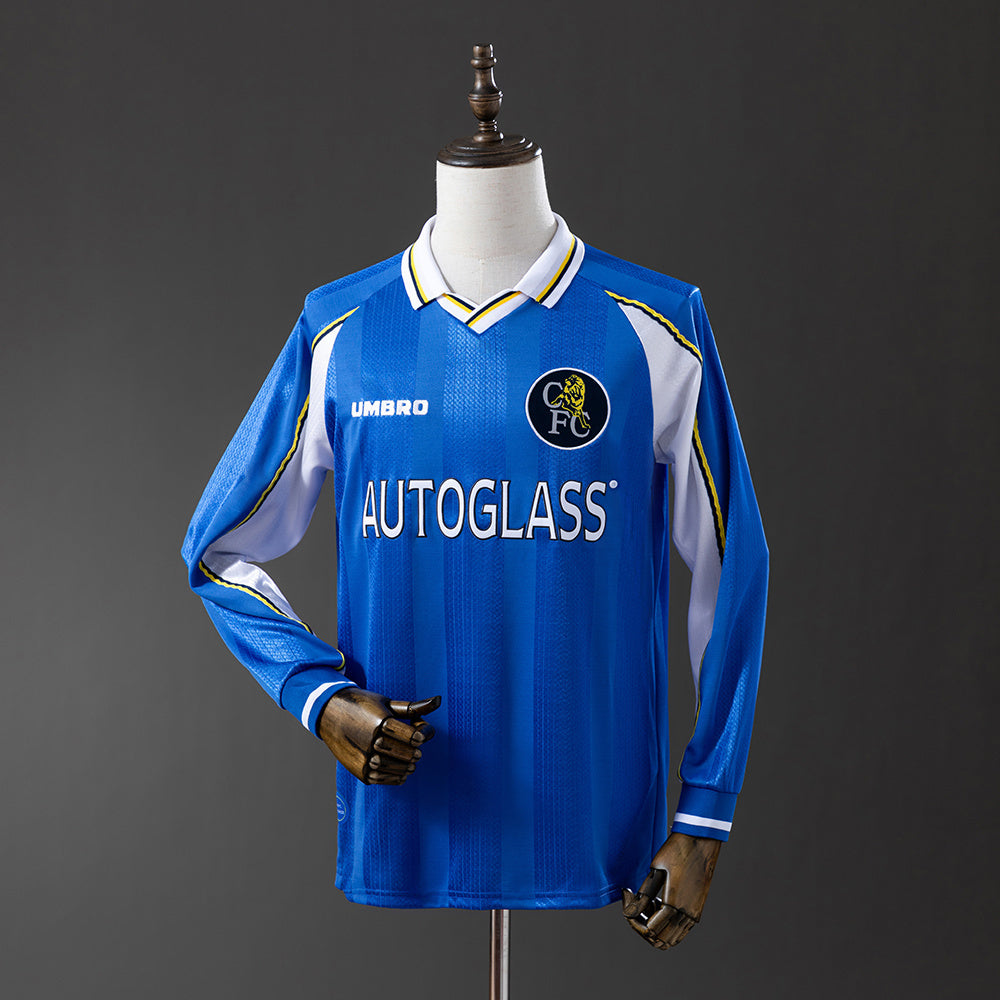 Retro Chelsea 97/98 Home Shirt Long Sleeve