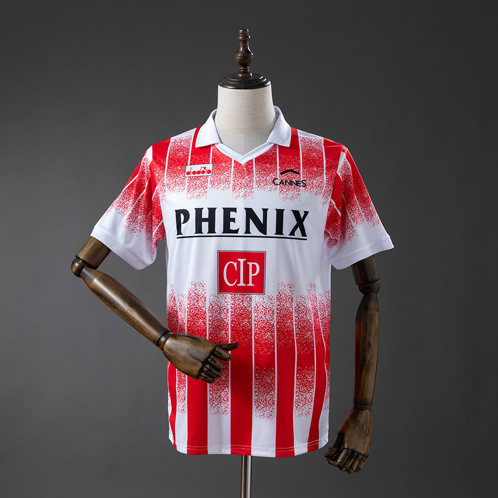 AS Cannes 91/92 Home Retro Jersey