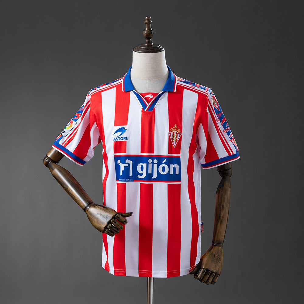 Sporting de Gijon 99/00 Home Retro Jersey