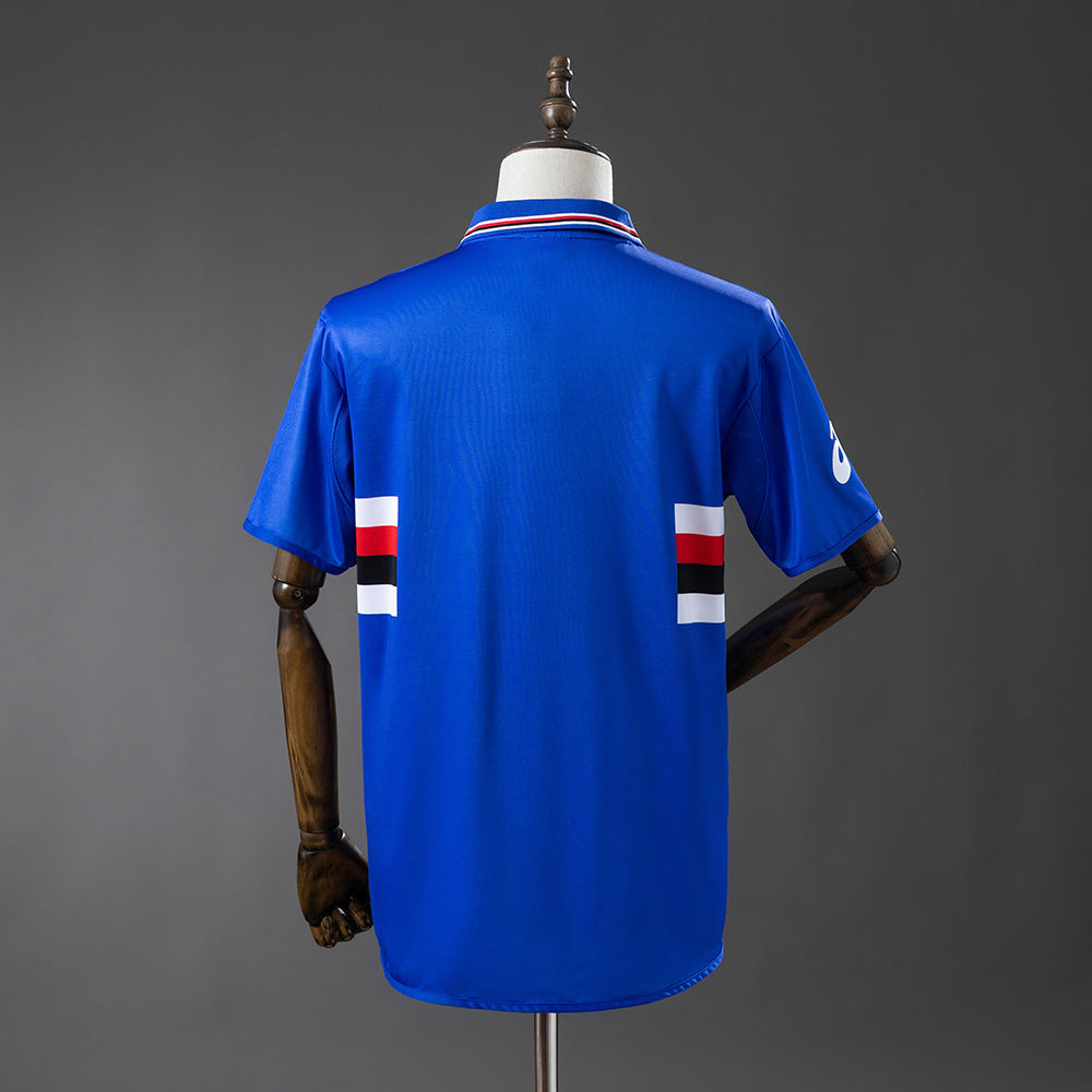 Sampdoria 03/04 Home Retro Jersey