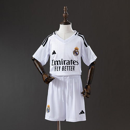 Real Madrid 24/25 Kids Home Shirt - theftblkits