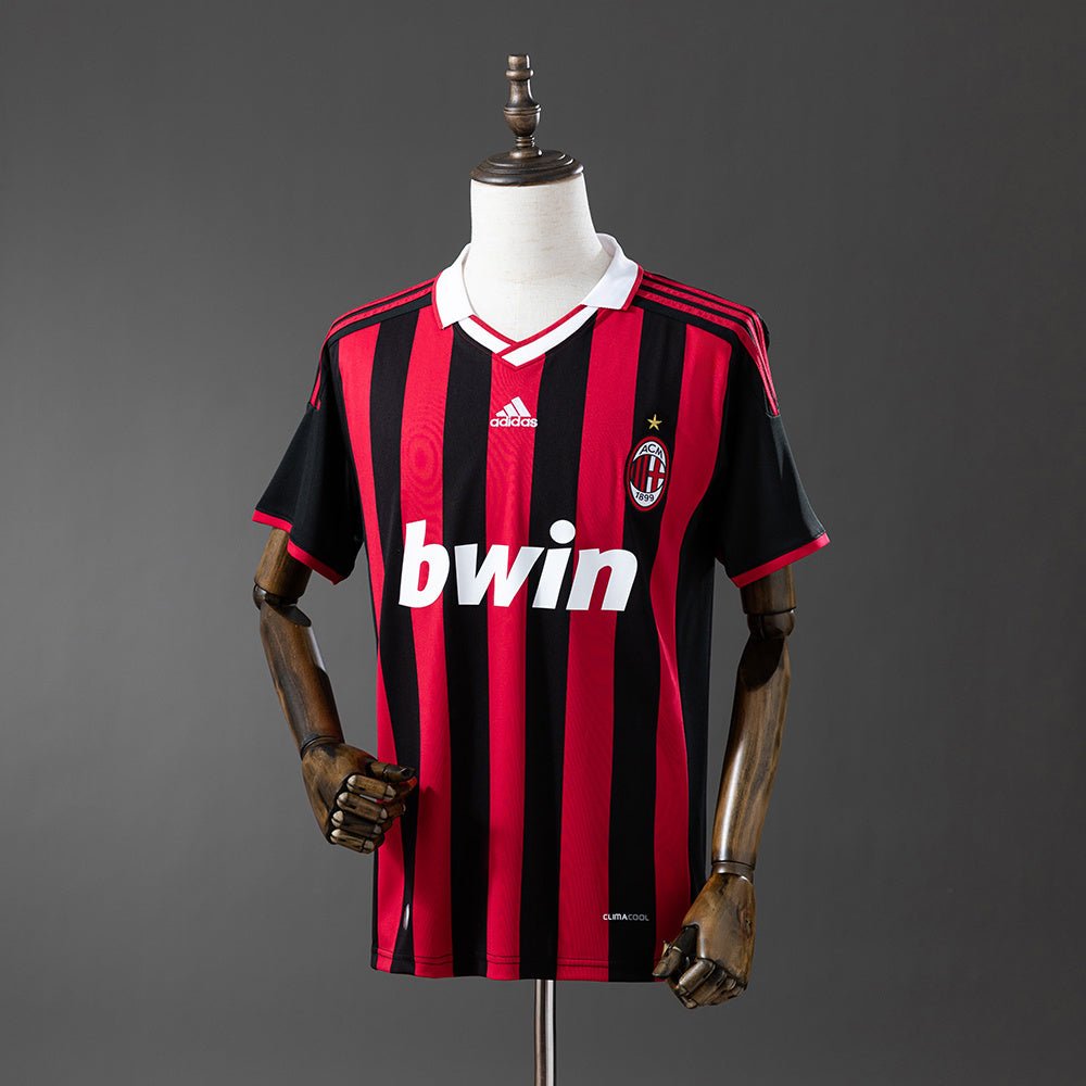 Retro AC Milan 09/10 Home Shirt - theftblkits