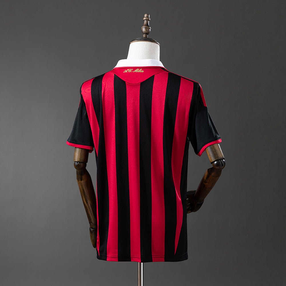 Retro AC Milan 09/10 Home Shirt - theftblkits