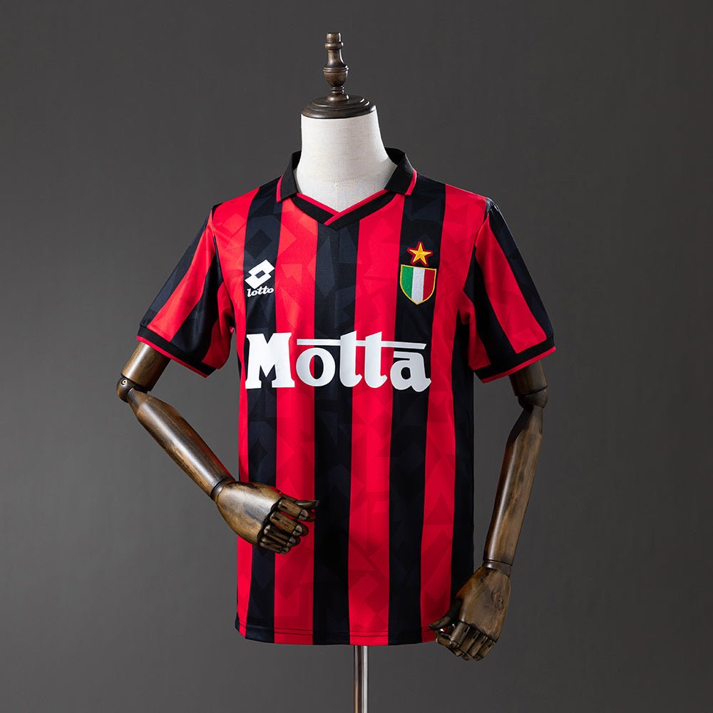 Retro AC Milan 93/94 Home Shirt - theftblkits