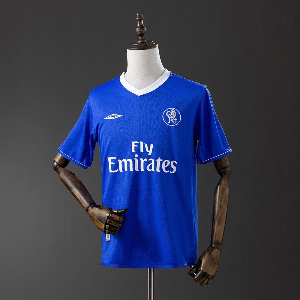 Retro Chelsea 03/04 Home Shirt - theftblkits