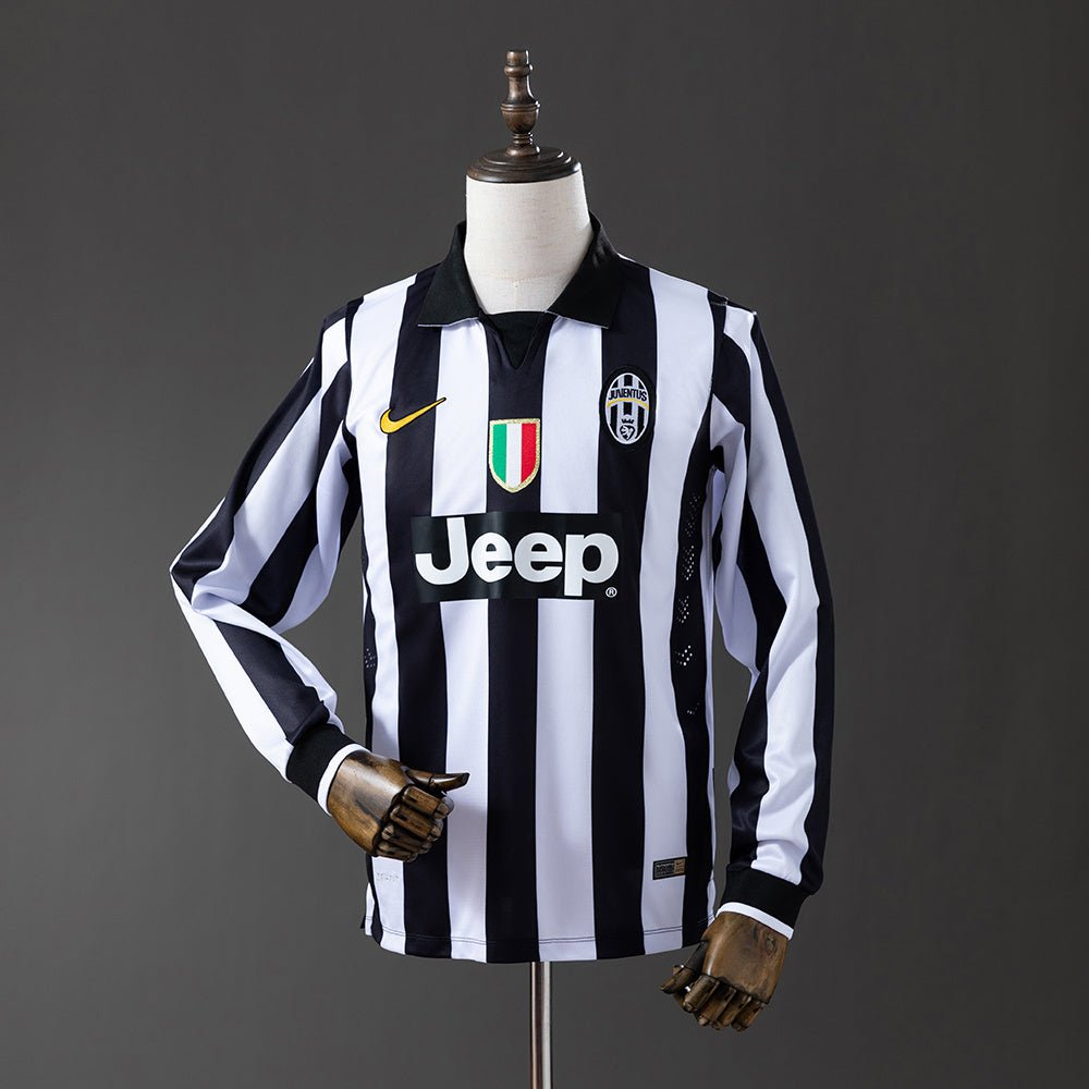 Retro Juventus 14/15 Home Shirt Long Sleeve - theftblkits