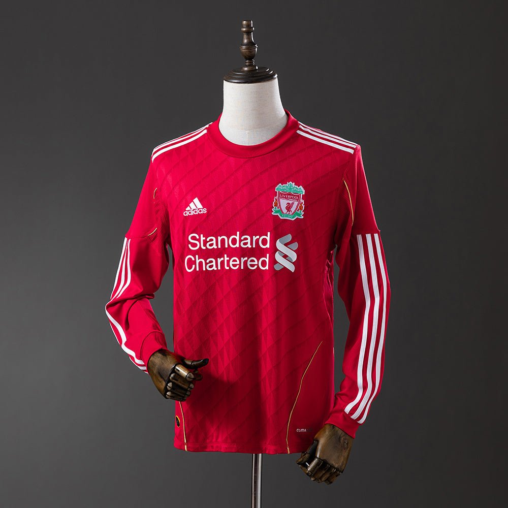 Retro Liverpool 10/11 Home Shirt Long Sleeve - theftblkits