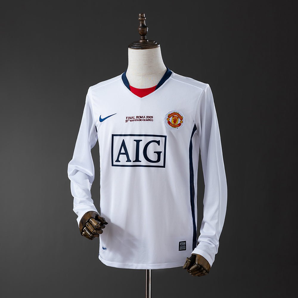 Retro Manchester United 08/09 Away Long Sleeve - theftblkits