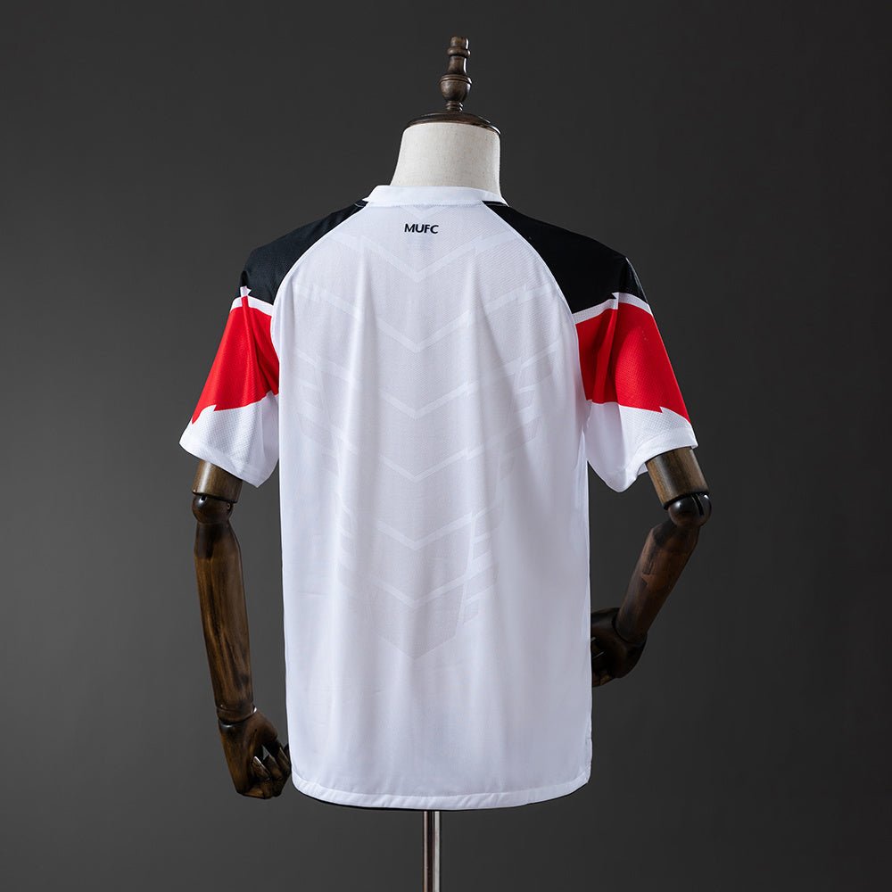 Retro Manchester United 10/11 Away Champions League Shirt - theftblkits