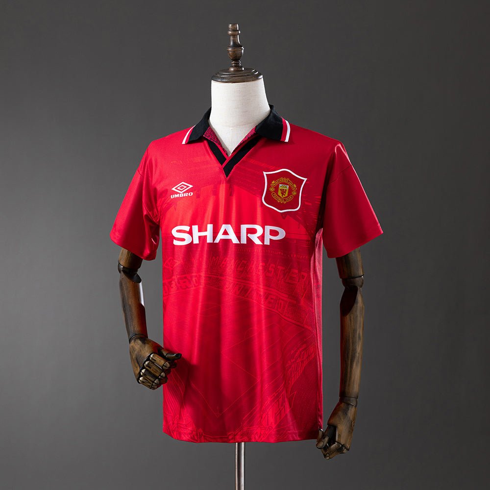 Retro Manchester United 94/95 Home Shirt - theftblkits