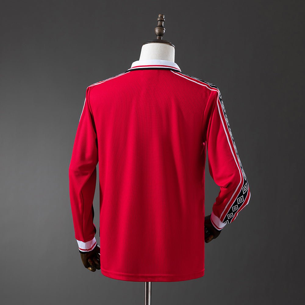 Retro Manchester United 98/99 Home Long Sleeve Shirt - theftblkits