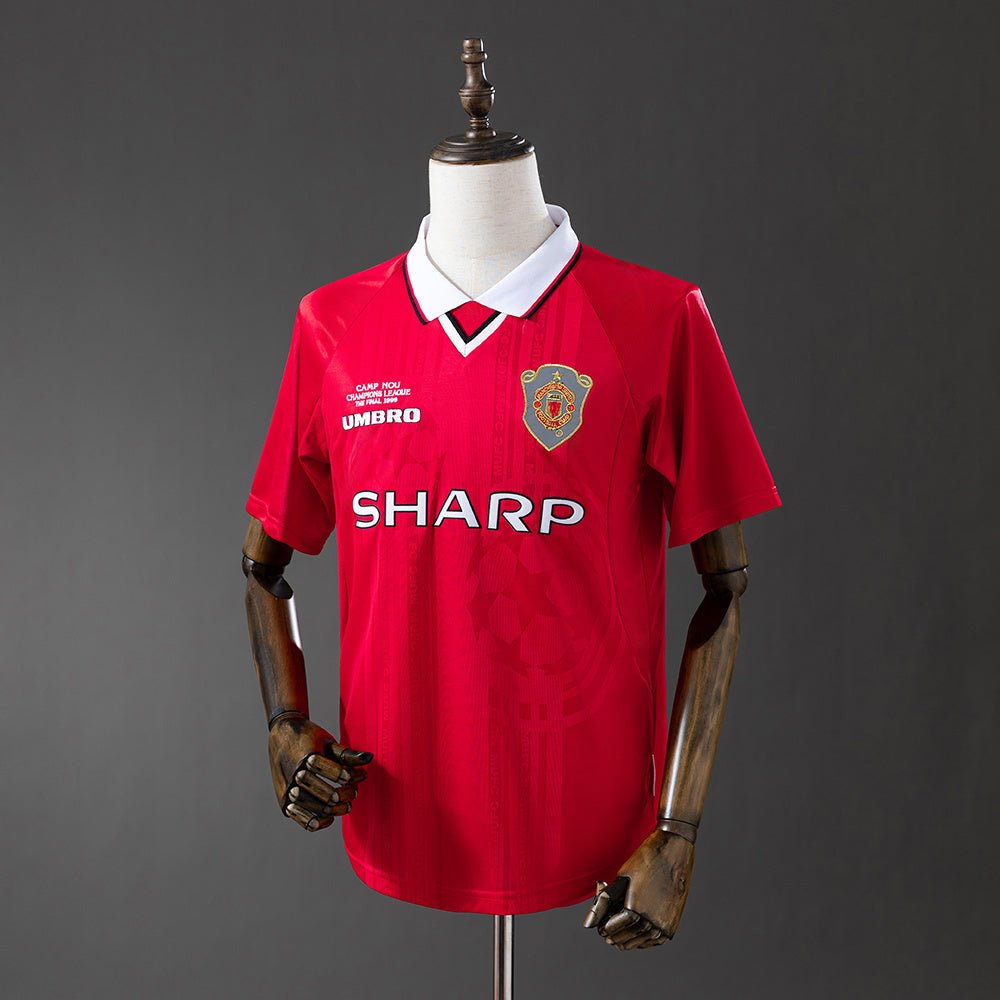 Retro Manchester United 99/00 Home Shirt - theftblkits