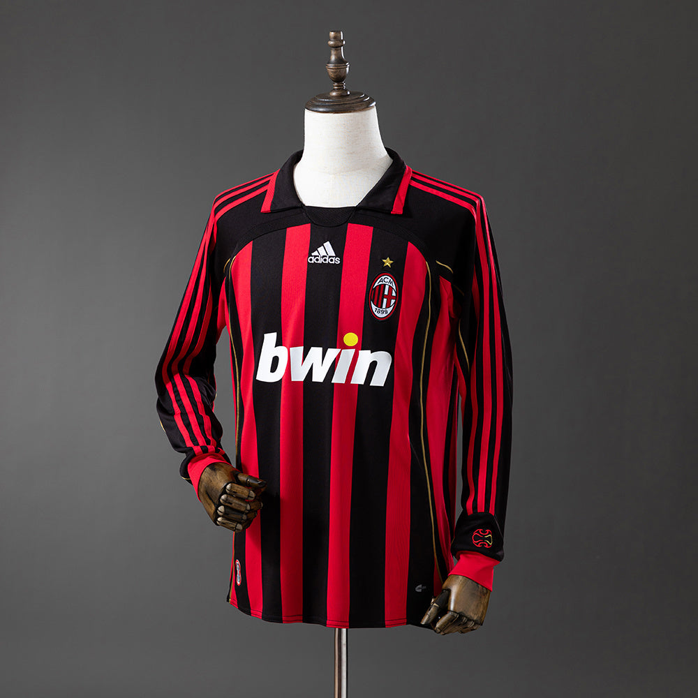 Retro 06/07 AC Milan Long Sleeve Home