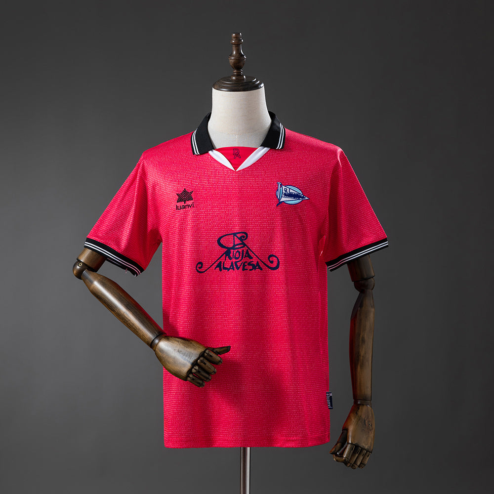 Deportivo Alavés 00/01 UEFA Cup Away Retro Jersey