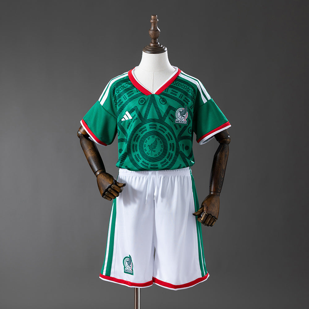 Mexico 2026 Home Kids Kit Jersey