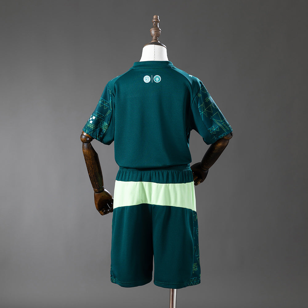 Manchester City 25/26 Fourth Away Kids Kit Jersey