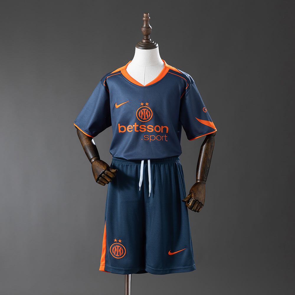 Inter Milan 25/26 Third Away Kids Kit Jersey