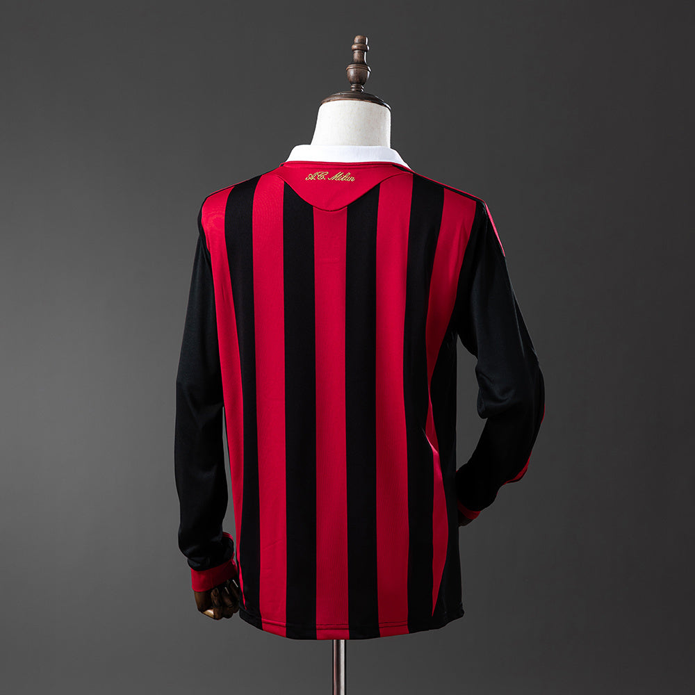 Retro Long Sleeve AC Milan 09/10 Home