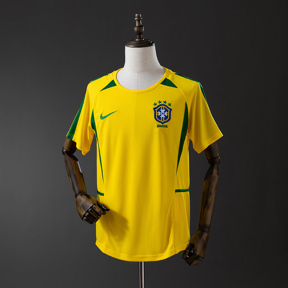 Retro 2002 Brazil Home Shirt