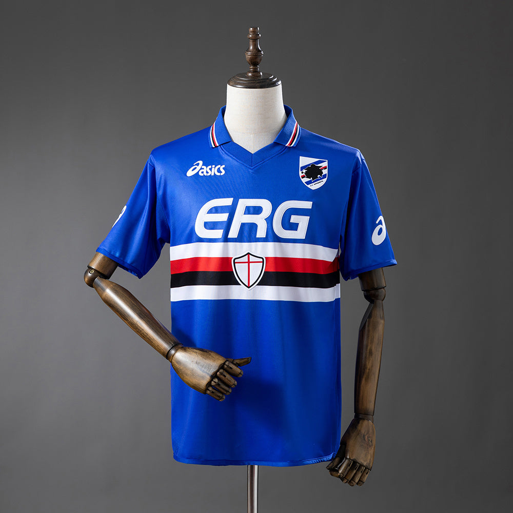 Sampdoria 03/04 Home Retro Jersey