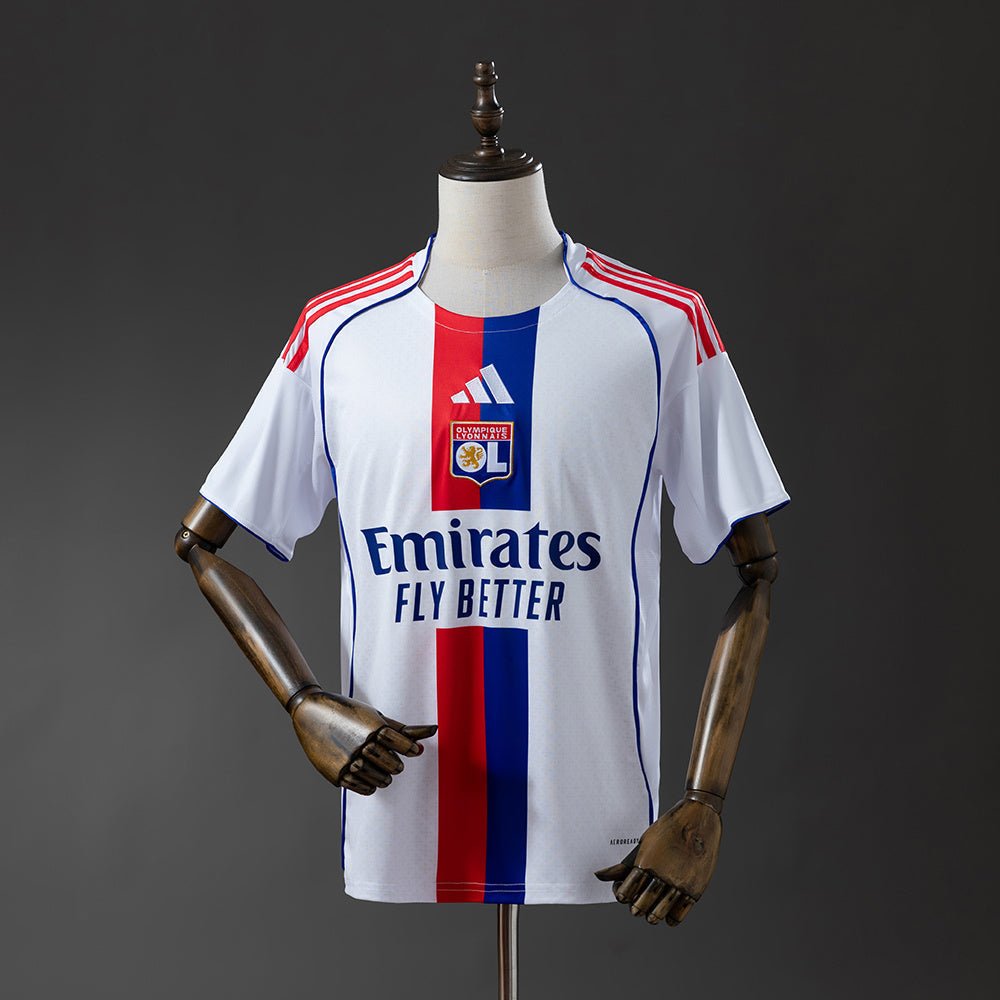 Olympique Lyon 25/26 Home Shirt - theftblkits