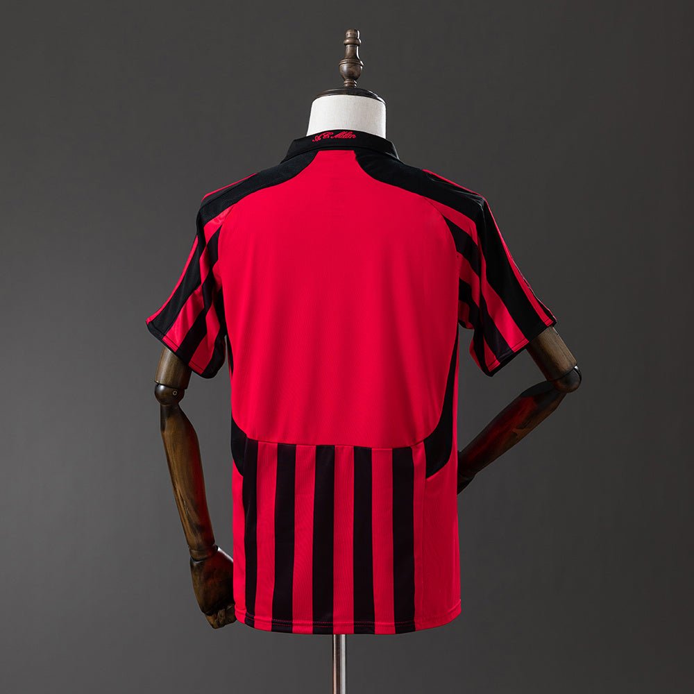 Retro AC Milan 07/08 Home Shirt - theftblkits