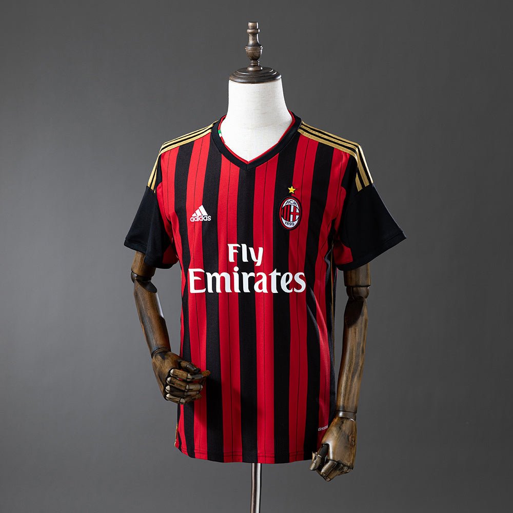 Retro AC Milan 13/14 Home Shirt - theftblkits