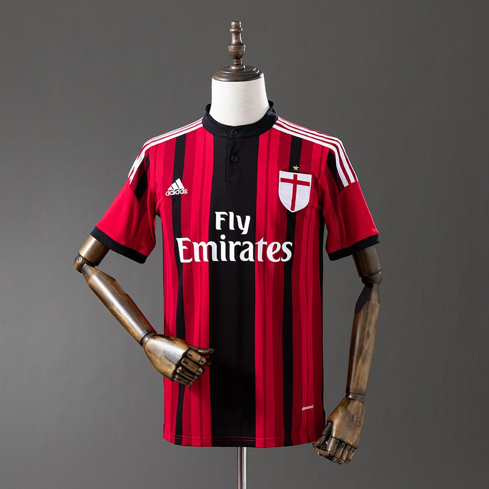 Retro AC Milan 14/15 Home Shirt - theftblkits