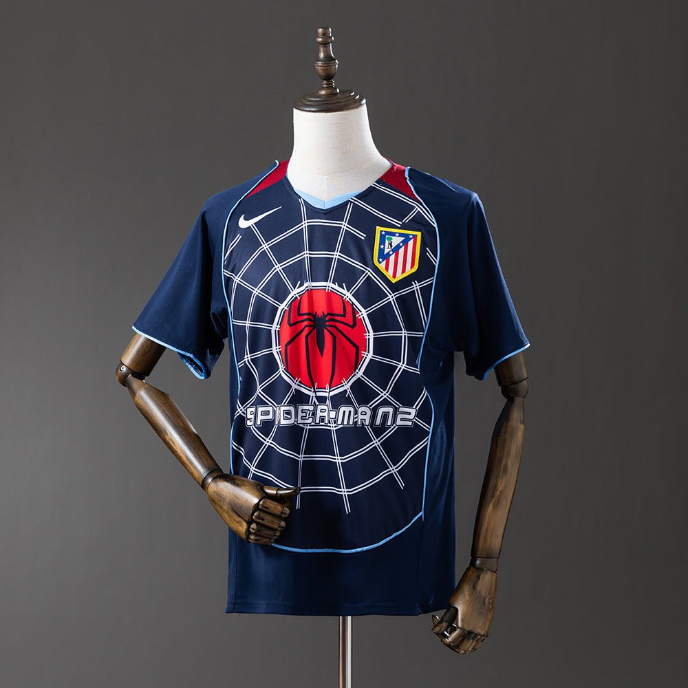 Retro Atletico Madrid 04/05 Away Shirt - theftblkits