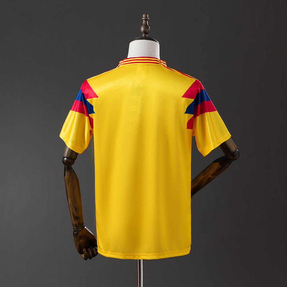 Retro Colombia 1990 Home Shirt - theftblkits