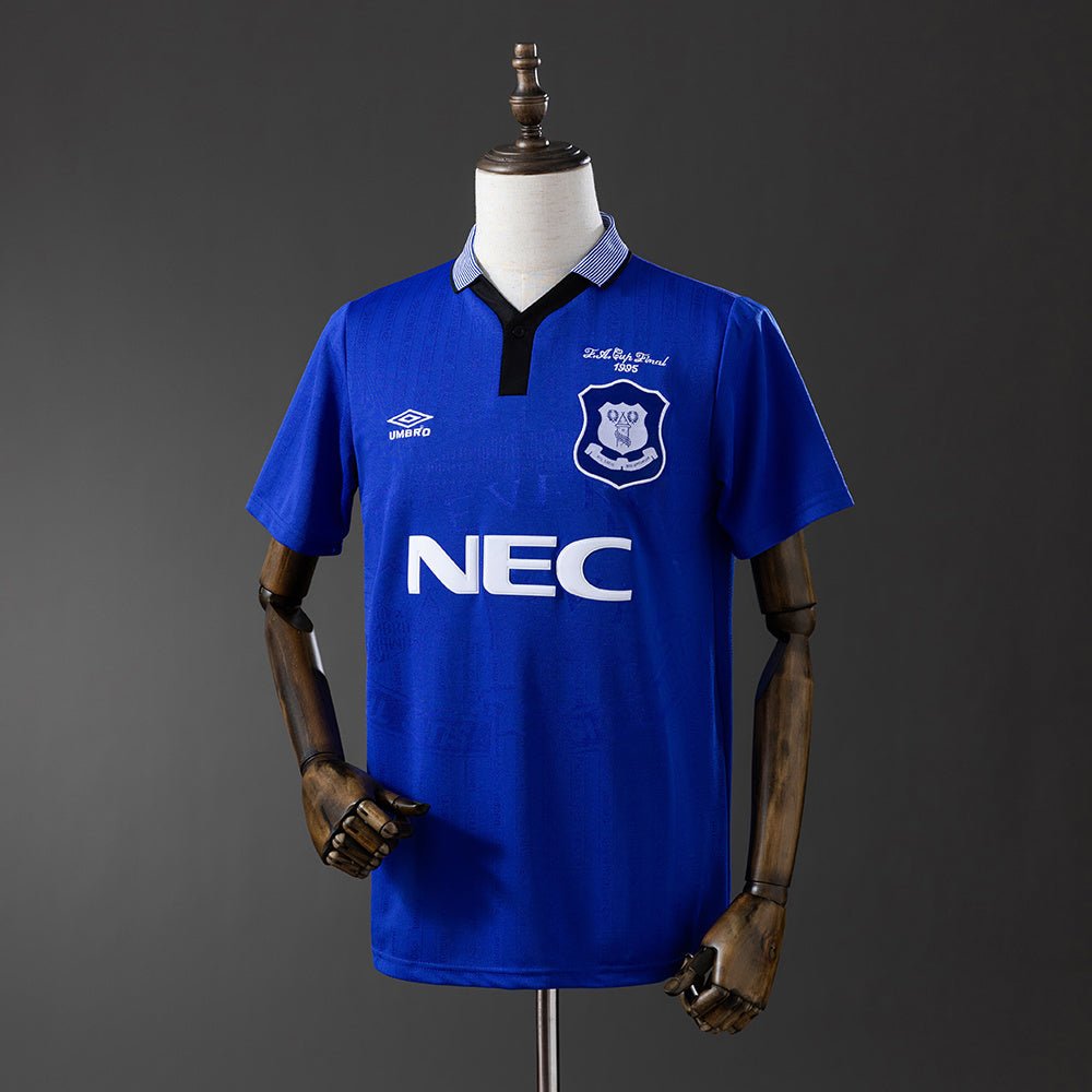 Retro Everton 94/95 Home Shirt - theftblkits
