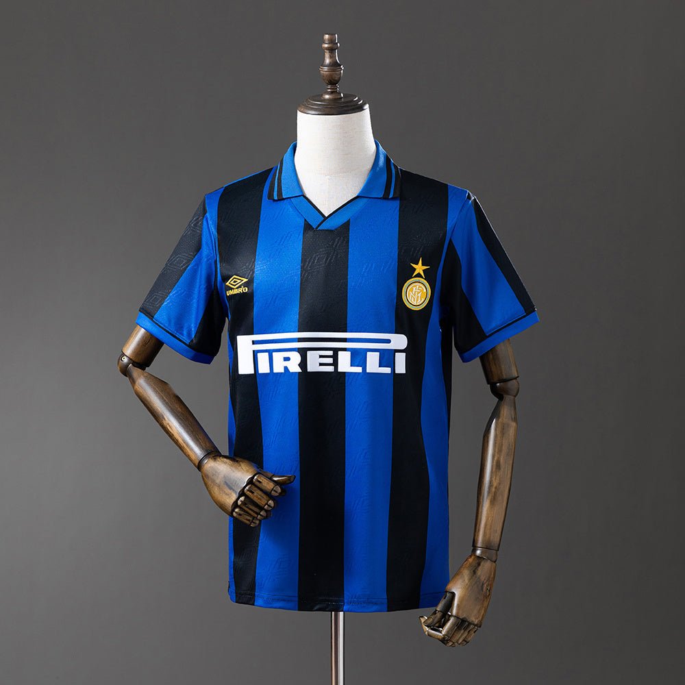 Retro Inter Milan 95/96 Home Shirt - theftblkits