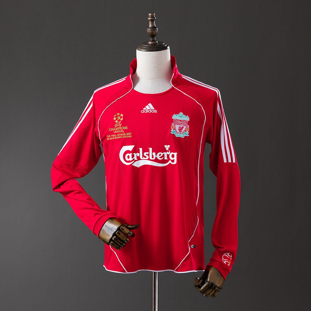 Retro Liverpool 06/07 Home Champions League Edition Long Sleeve - theftblkits