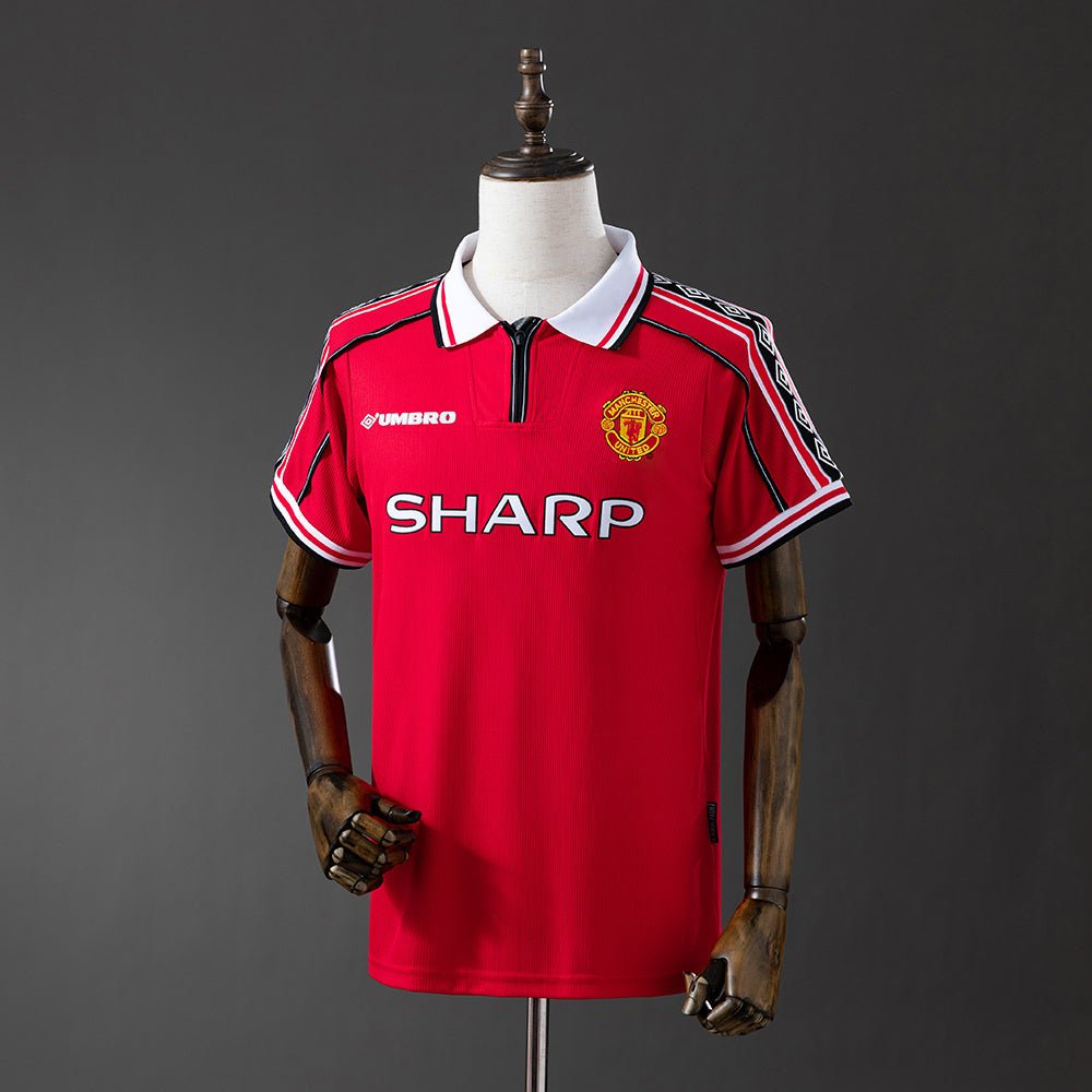 Retro Manchester United 98/99 Home Shirt - theftblkits