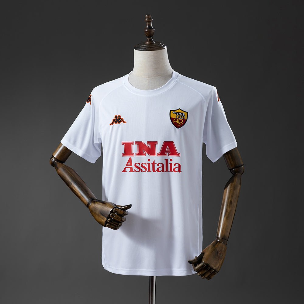 Retro Roma 00/01 Away Shirt - theftblkits